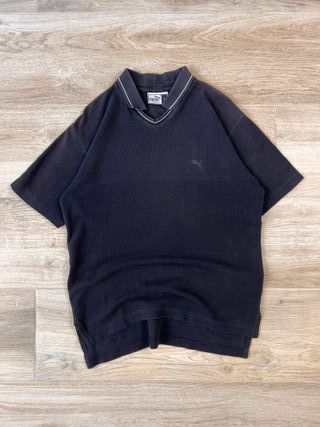 Puma Vintage Knit Polo Shirt | S
