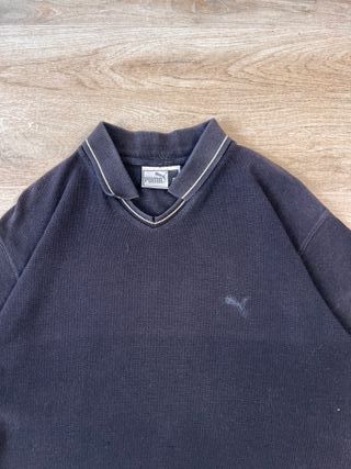 Puma Vintage Knit Polo Shirt | S