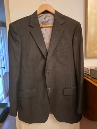 Americana Ermenegildo Zegna Gris Rayas