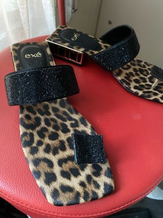 Sandalias Joya Exé Animal Print