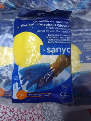 Guantes de látex Sany (1 par)