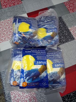 Guantes de látex Sany (1 par)