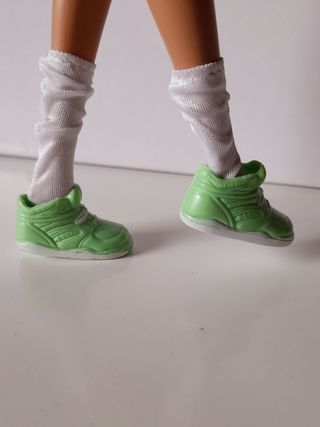 scarpe Barbie Cool Blue 1997 più calze