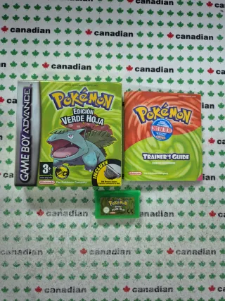 Pokémon Verde Hoja Game Boy Advance