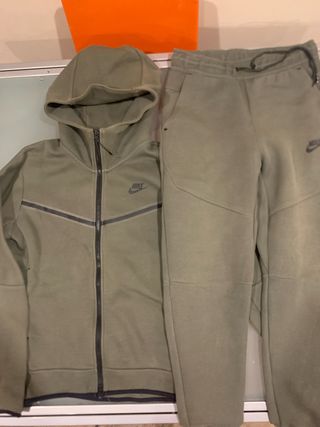 Felpa Nike Tech Verde Oliva