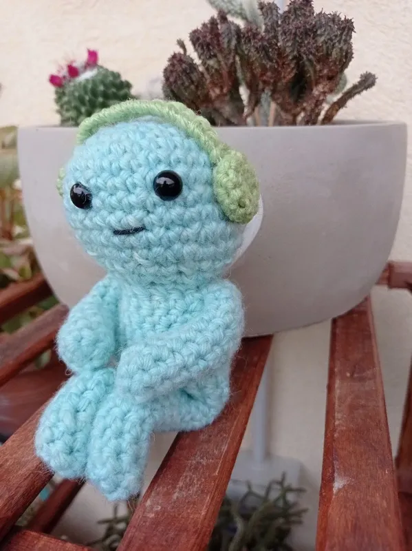 Smiski Crochet Fatto a Mano