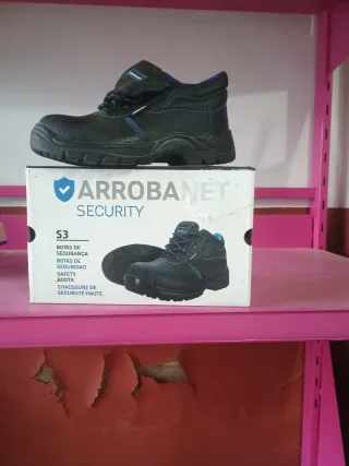 Botas de Seguridad ARROBANET S3 Negras