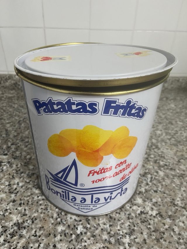 Lata Patatas Fritas Bonilla a la Vista