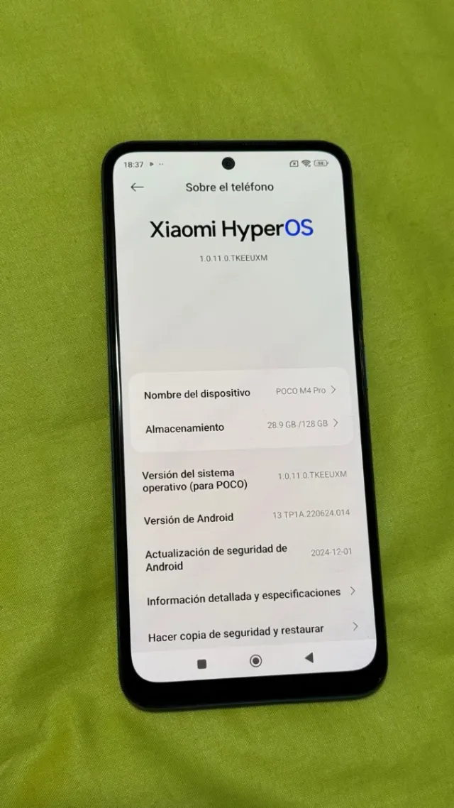 POCO M4 PRO 128GB Como Nuevo