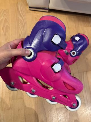 Patines Oxelo Niña Rosa Talla 34-36