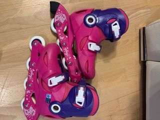 Patines Oxelo Niña Rosa Talla 34-36