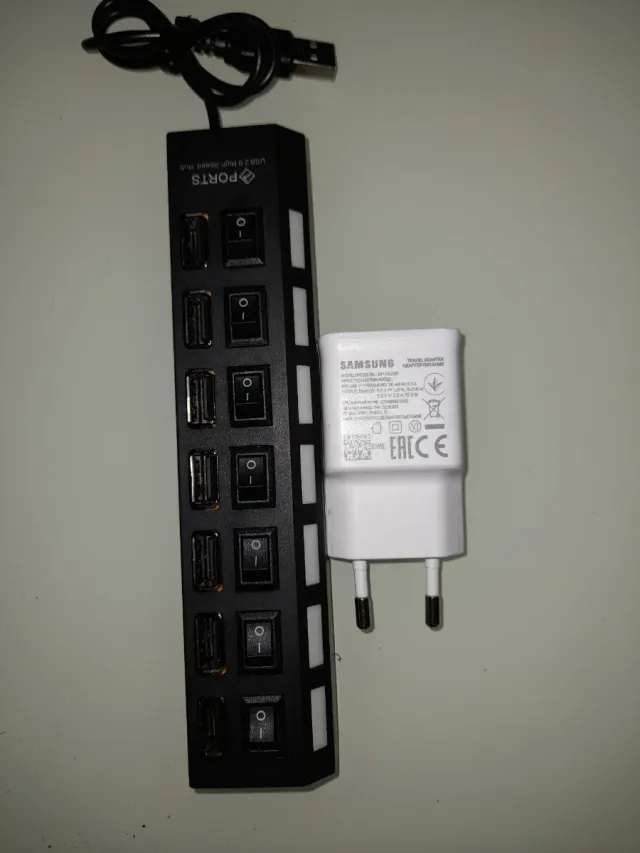 Adaptador USB 2.0 7 Puertos