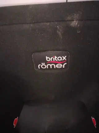Silla coche Britax Römer negra
