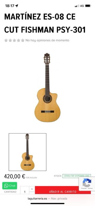 Guitarra Española Clásica
NUEVA!!!