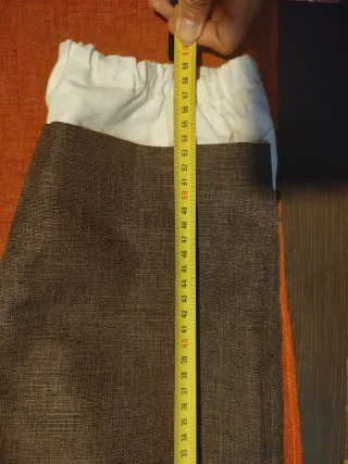 Pantalón fallero marrón talla 12 años aprox