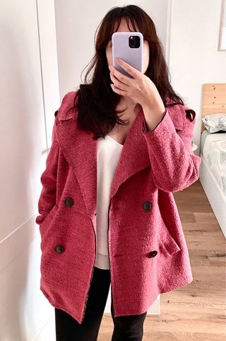 Abrigo Bimba y Lola oversized