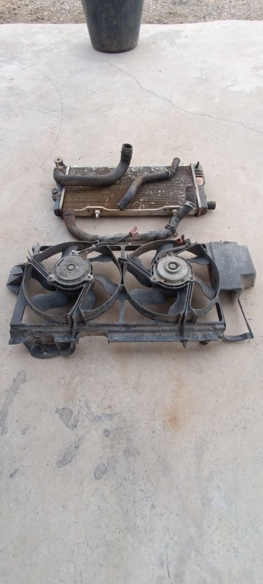 Radiador y ventiladores C15
