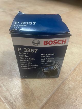 Filtro Aceite Bosch 0 451 103 357 
Rosca 3/4