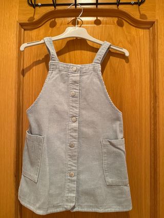 Vestido pana Zara T. 3-4 años