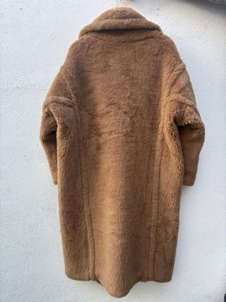 Abrigo Teddy Max Mara S/36/8 Marrón Nuevo
