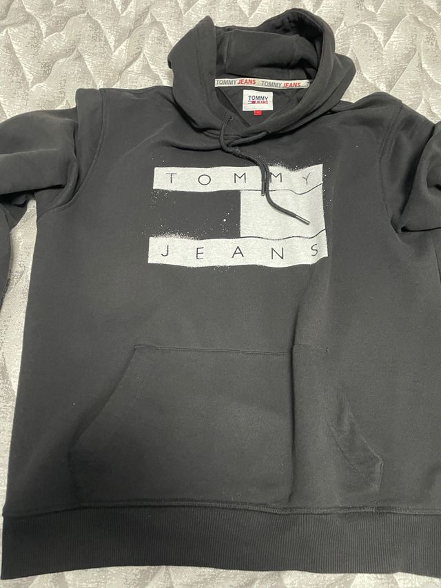 Sudadera Tommy Jeans Negra Talla L