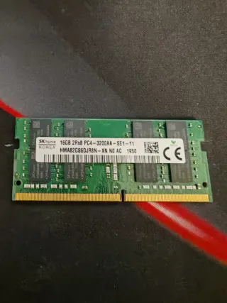 SK hynix 16GB DDR4 PC4-3200AA RAM
SO-DIMM