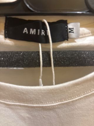 Camiseta Amiri Conejo Bandana Roja Talla M