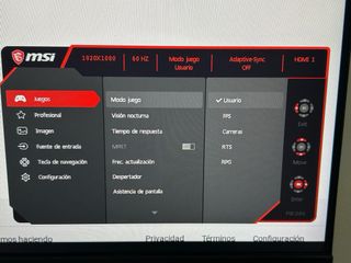 MSI G2422 23.8" LED IPS FullHD 170Hz FreeSync Leer