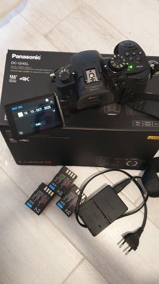 Cámara Panasonic Lumix GH5 + Objetivo Leica