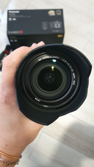 Cámara Panasonic Lumix GH5 + Objetivo Leica