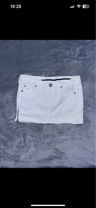 Falda vaquera Guess blanca Talla XS