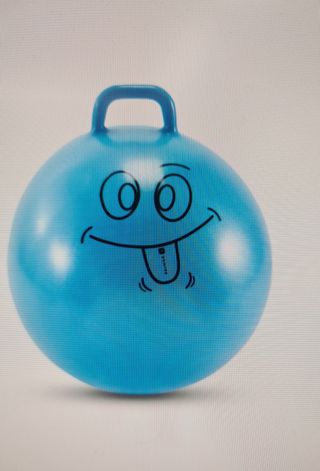 Balón Saltador Infantil Azul 