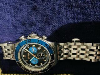 Reloj Breil Milano Cronógrafo Negro y Azul