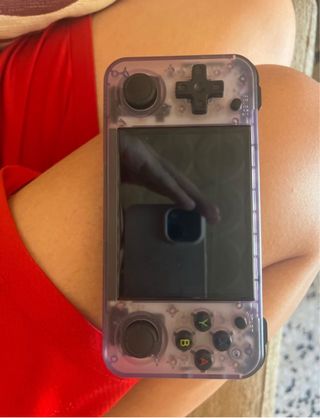 Consola Retro Morada Emulador