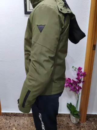 Chaqueta Dainese Mayfair D-Dry Verde