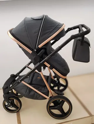 Carrito de bebé 3 piezas