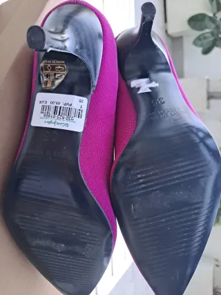 Botines Gloria Ortiz Talla 35 Fucsia