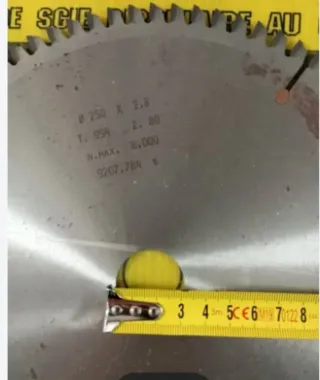 Disco Sierra Carburo Metal/Duro