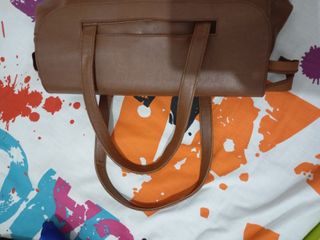 Bolso marrón Punto Roma como neuvo 