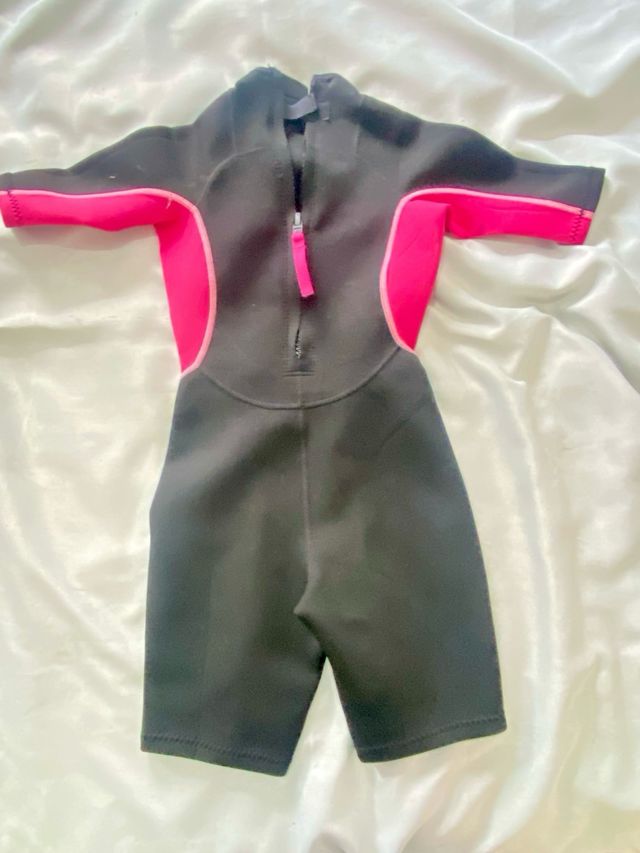 Traje neopreno corto niña/chica Tribord