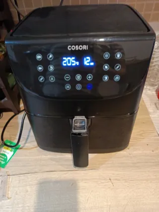 Cosori Freidora de Aire 5.5L Interior Metálico