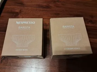 Nespresso Barista Dessert Bowls (2 set - 4 bowls)