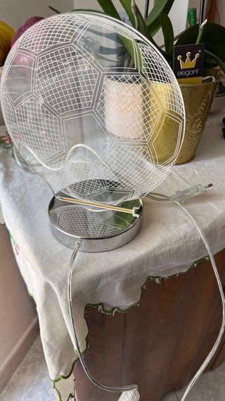 Lampada 3D Pallone Calcio