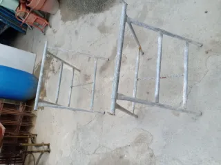 Juego de 2 burriquetas metálicas