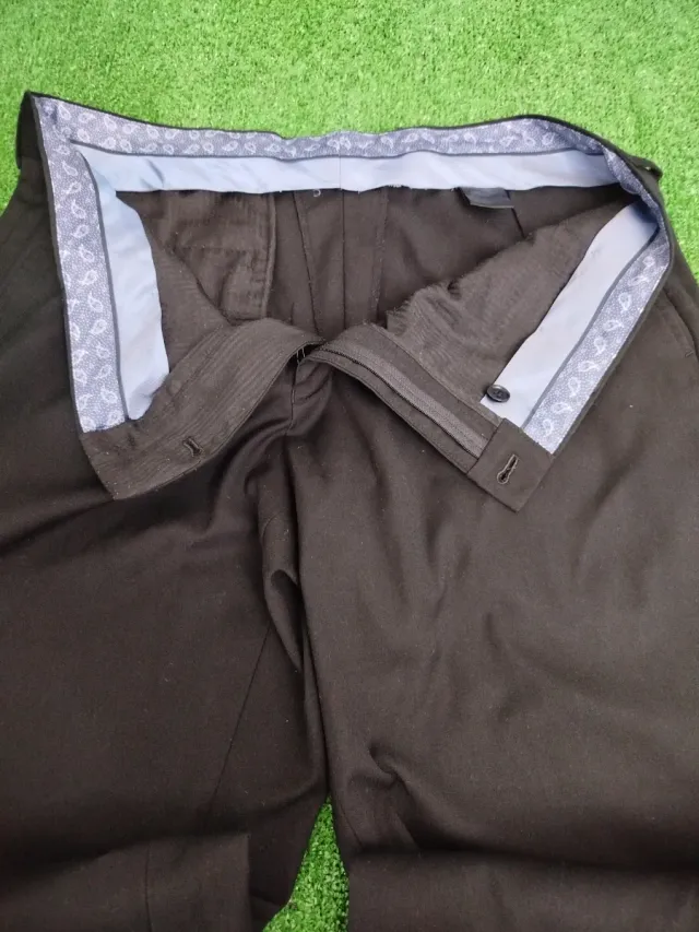 Pantalón de traje de vestir hombre