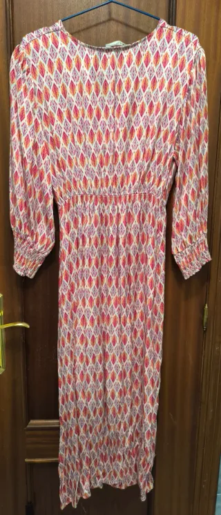 Vestido Muscari invitada estampado