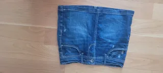 Falda vaquera corta Stradivarius