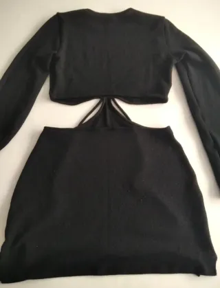 Conjunto Falda Negra 