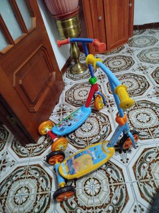 Patinete infantil 3 ruedas
5€ cada uno 