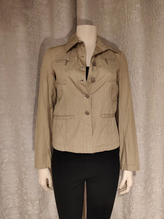 Chaqueta fina beige Mexx